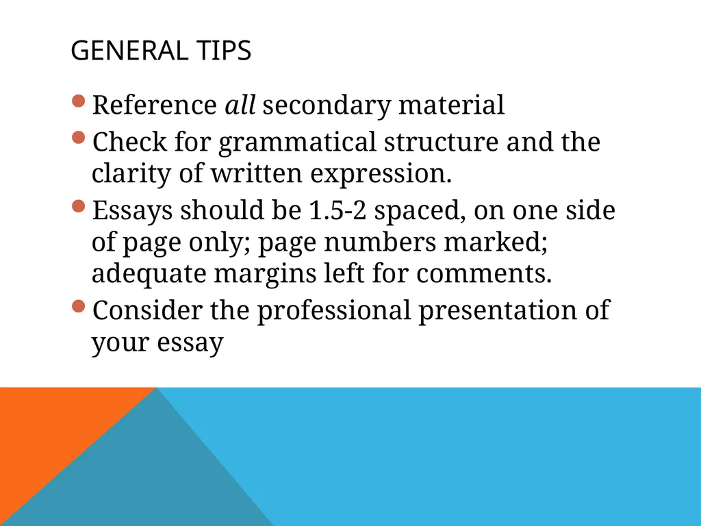 1. Realism and Literature 2. Writing the essay Dr - slide 22 of 23