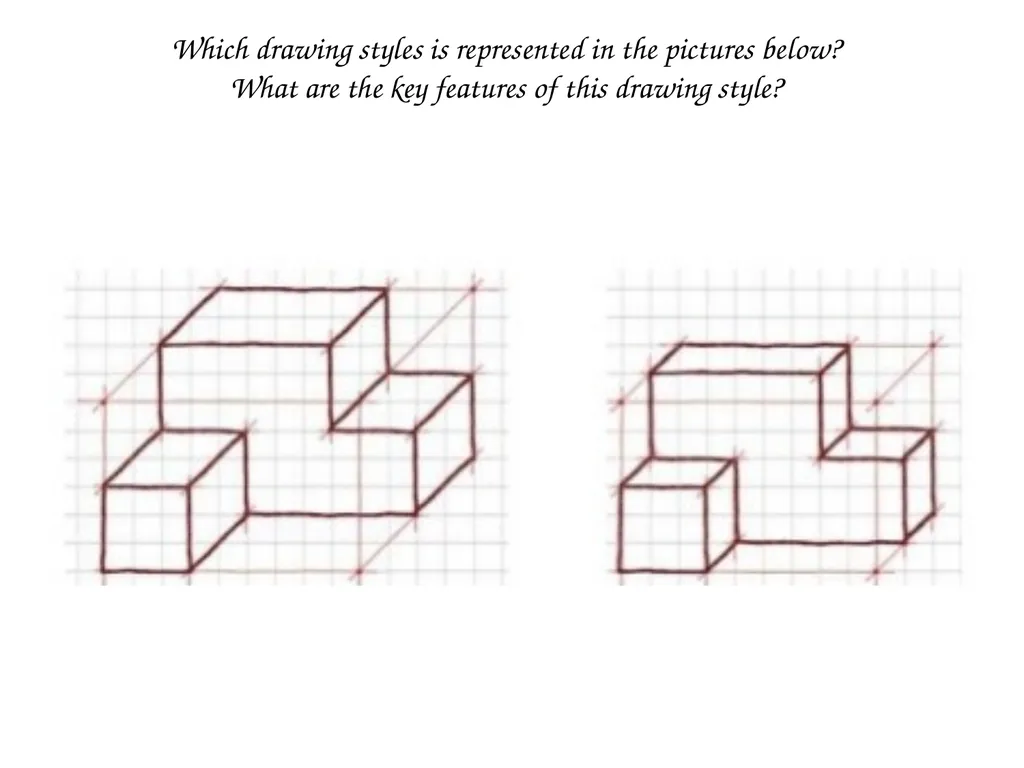 Bell work: Name the four drawing styles. Which - slide 17 of 19