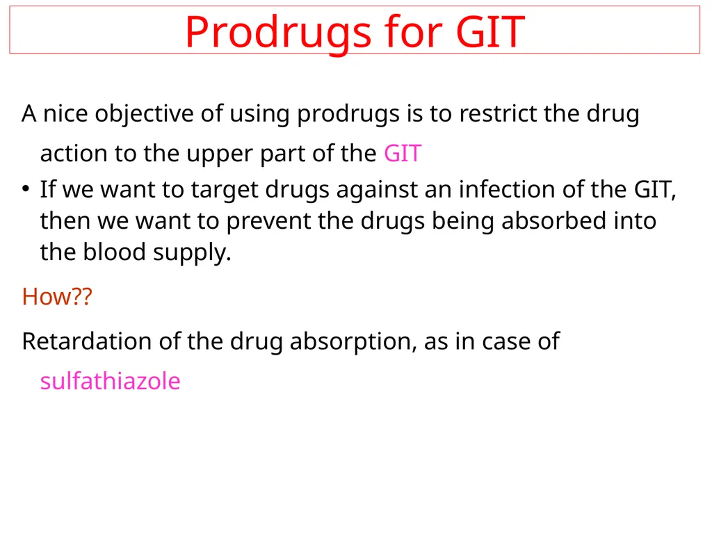Prodrugs Basic concepts and application of - slide 33 of 68