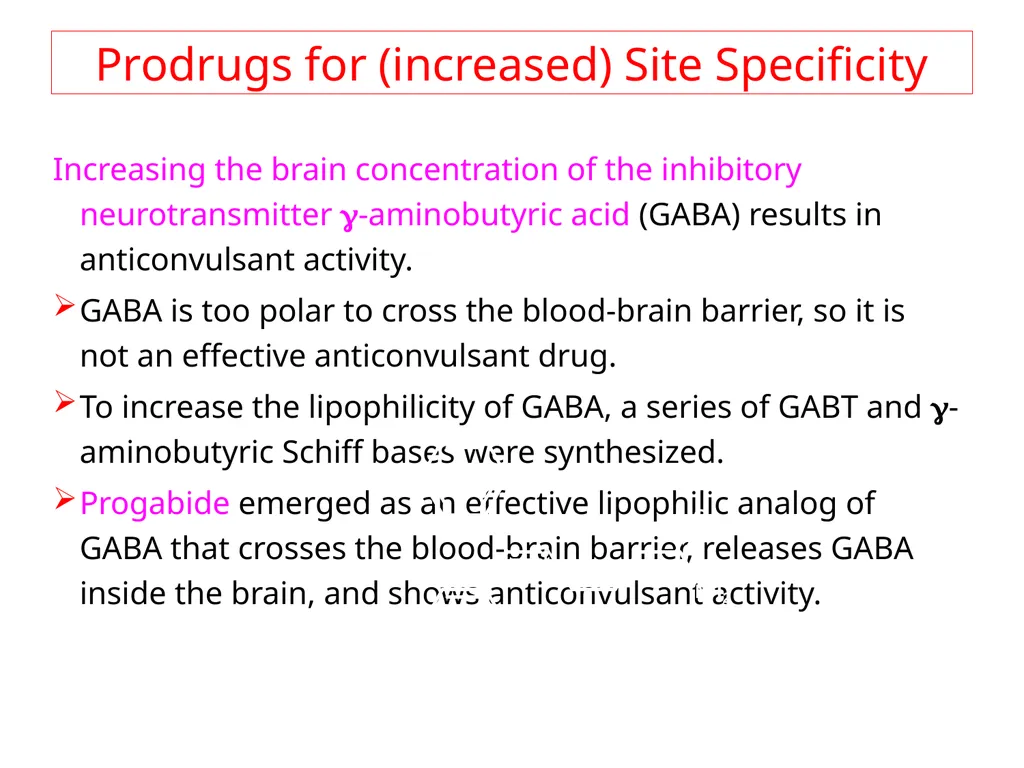 Prodrugs Basic concepts and application of - slide 42 of 68