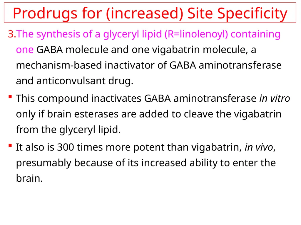 Prodrugs Basic concepts and application of - slide 43 of 68