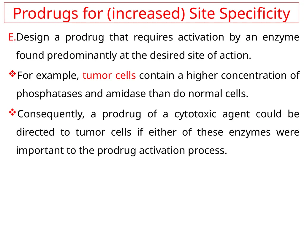 Prodrugs Basic concepts and application of - slide 47 of 68
