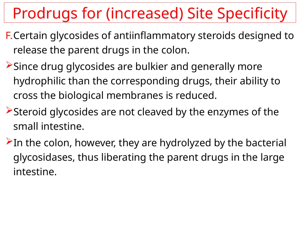 Prodrugs Basic concepts and application of - slide 50 of 68