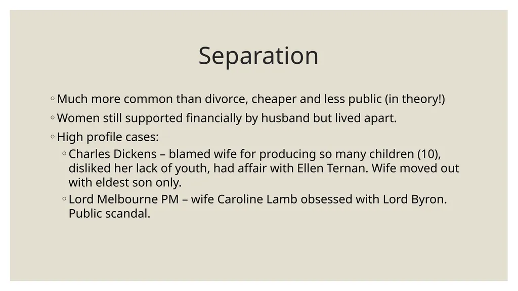 Marriage and Divorce Week 11 Outline Overview: - slide 19 of 20