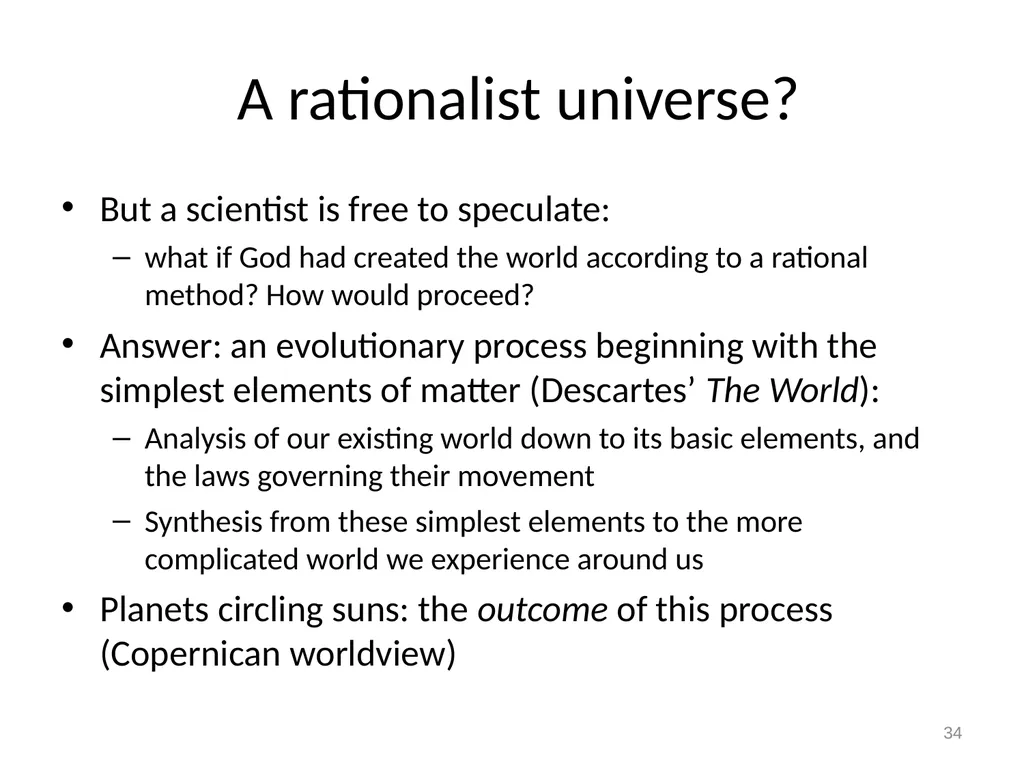 Empiricism, Rationalism, and Kant Really Good - slide 34 of 56