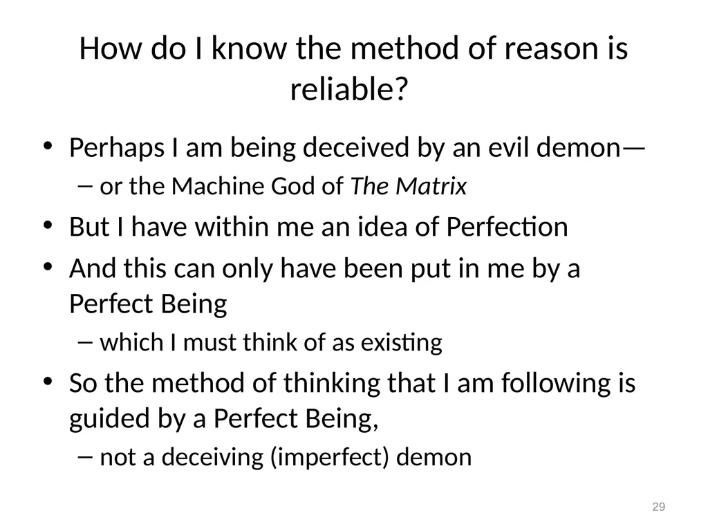 Empiricism, Rationalism, and Kant Really Good - slide 29 of 56