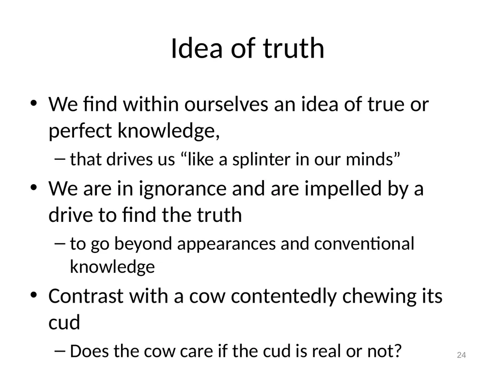 Empiricism, Rationalism, and Kant Really Good - slide 24 of 56