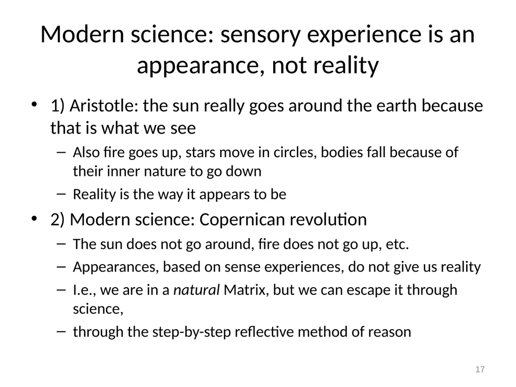 Empiricism, Rationalism, and Kant Really Good - slide 17 of 56