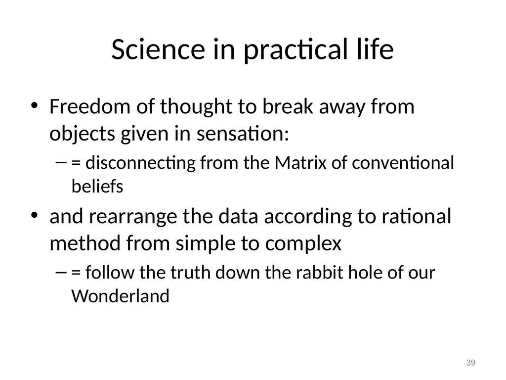 Empiricism, Rationalism, and Kant Really Good - slide 39 of 56