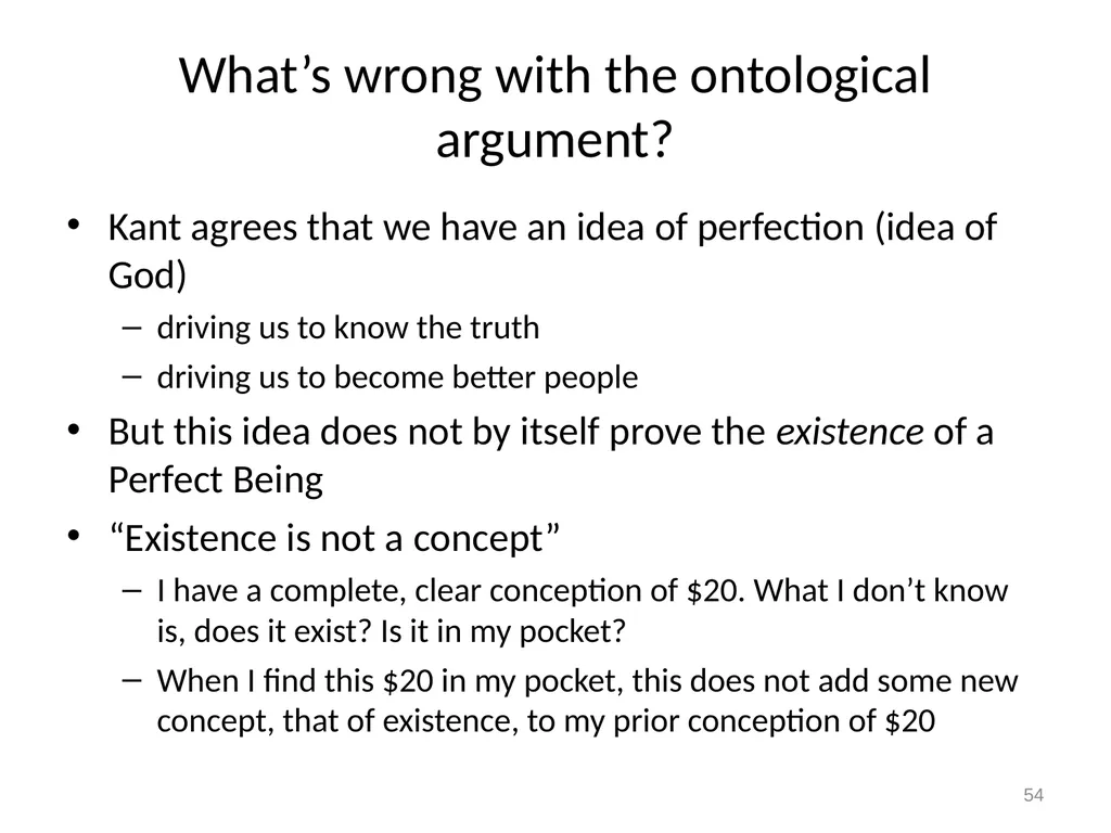 Empiricism, Rationalism, and Kant Really Good - slide 54 of 56