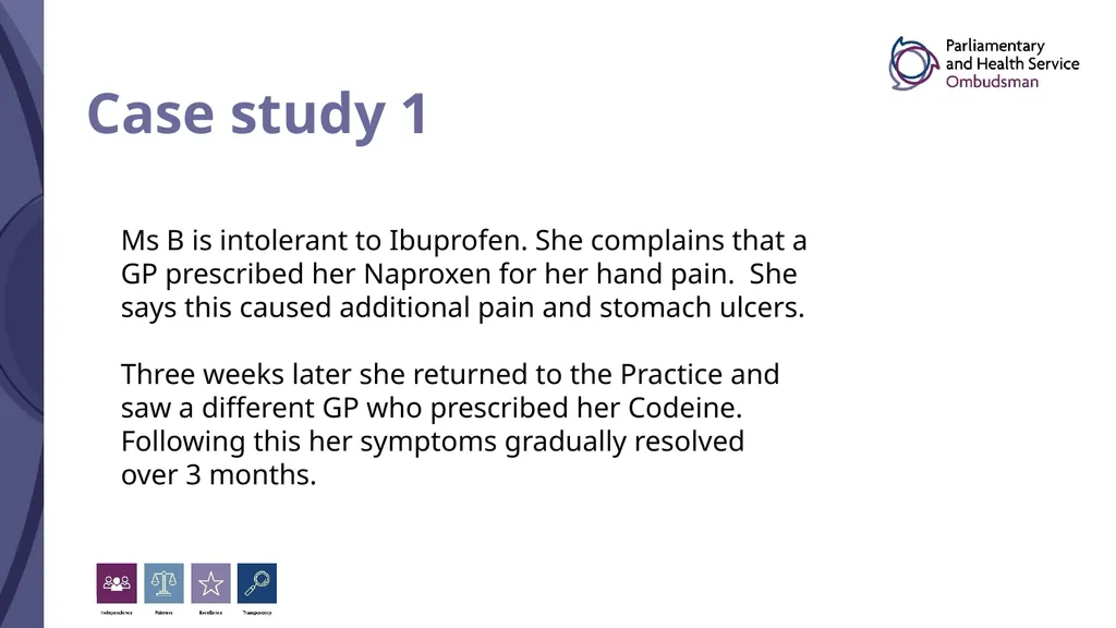 Understanding the Ombudsman’s Clinical Standard - slide 7 of 20