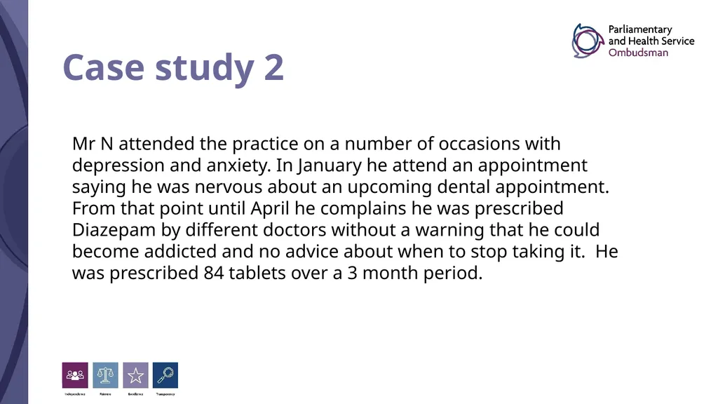 Understanding the Ombudsman’s Clinical Standard - slide 10 of 20