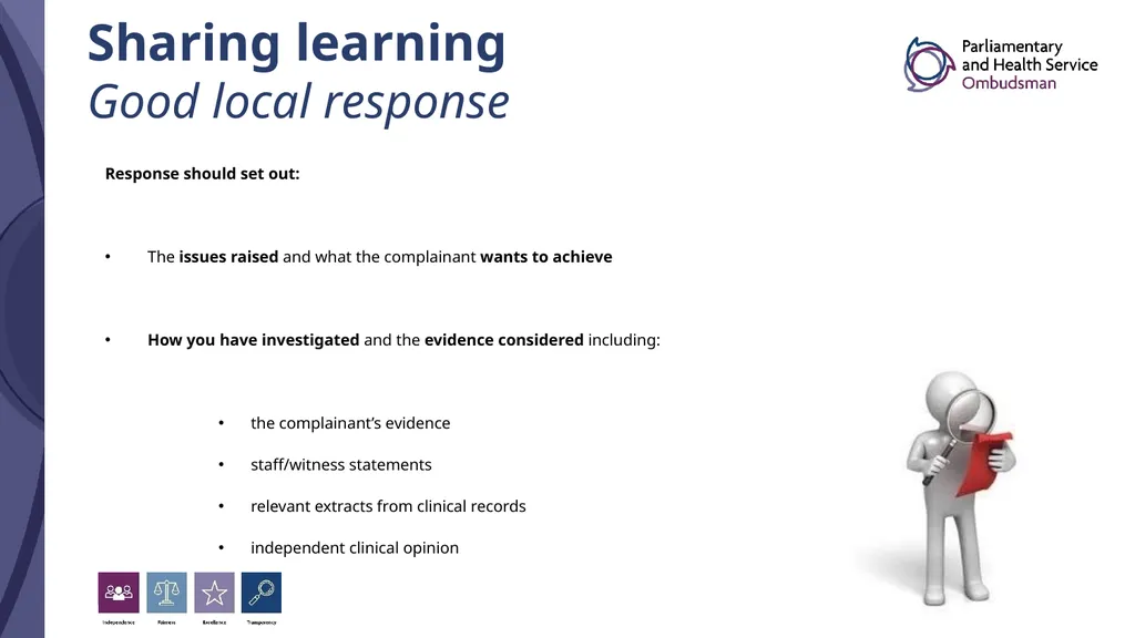 Understanding the Ombudsman’s Clinical Standard - slide 17 of 20