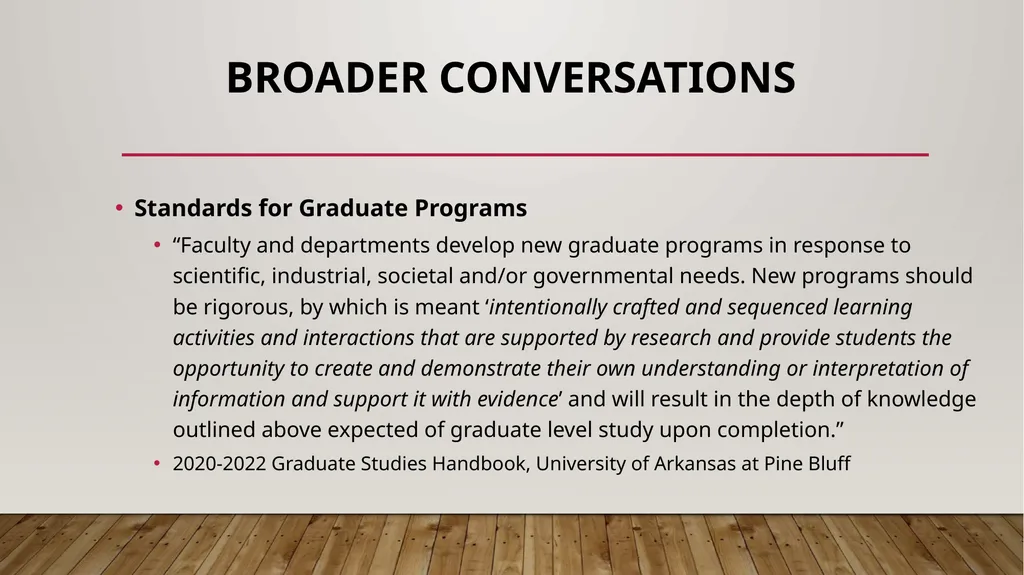 Defining and implementing academic rigor: a 5-year - slide 19 of 36