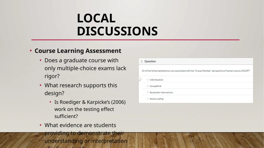 Defining and implementing academic rigor: a 5-year - slide 15 of 36