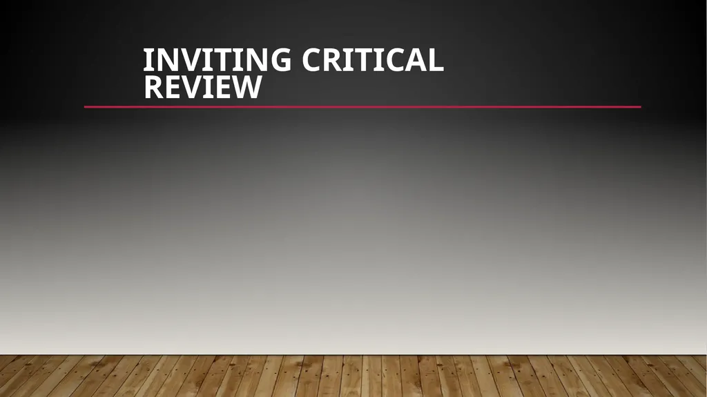 Defining and implementing academic rigor: a 5-year - slide 28 of 36