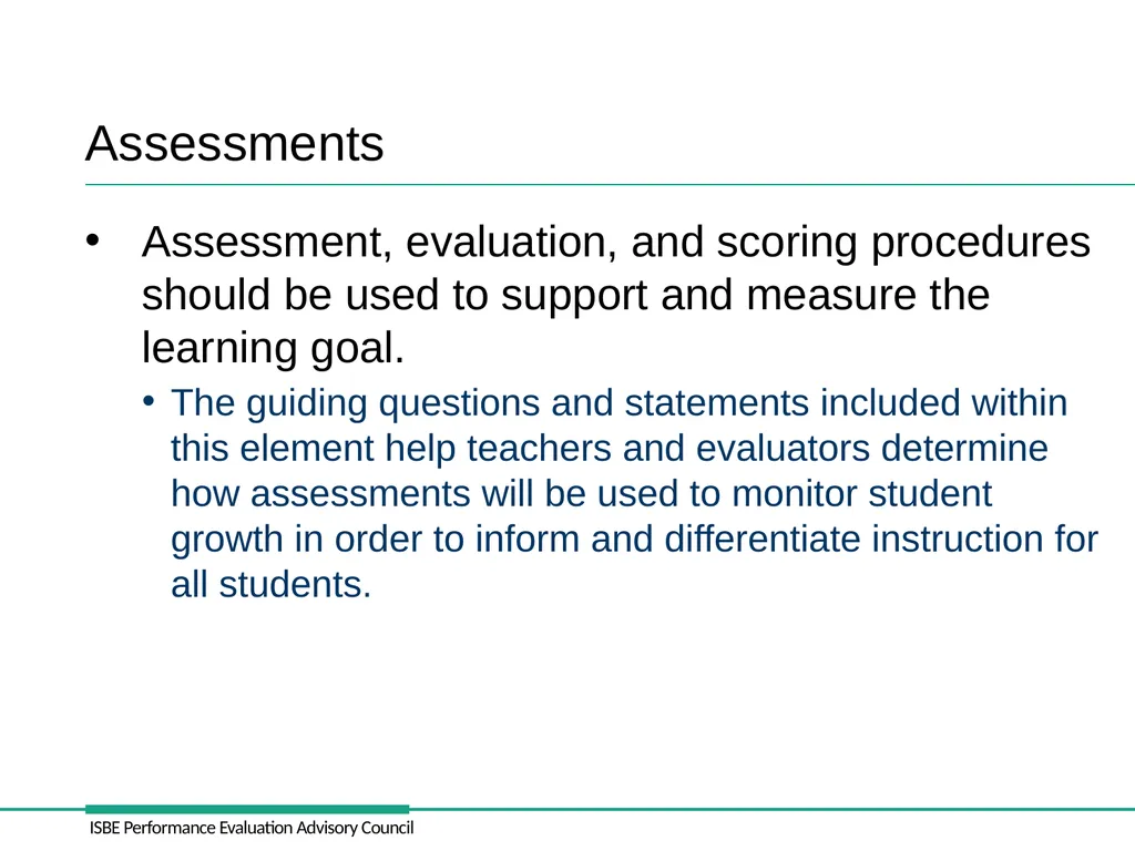 Student Growth Administrator’s Academy Retraining - slide 20 of 34