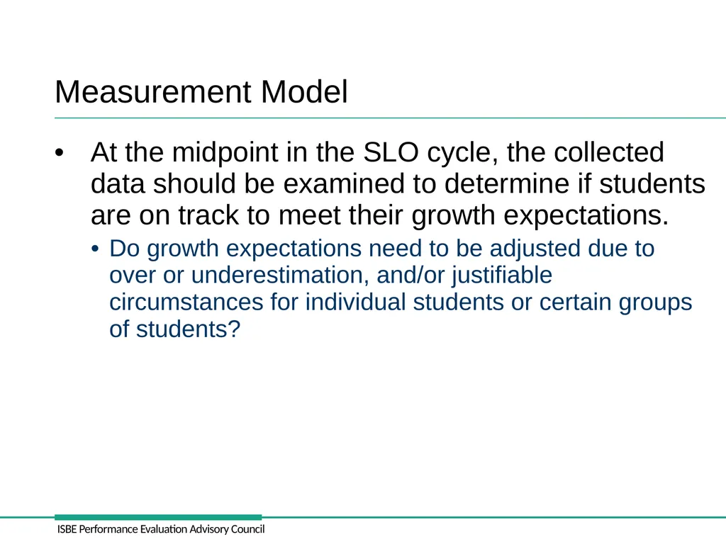 Student Growth Administrator’s Academy Retraining - slide 30 of 34