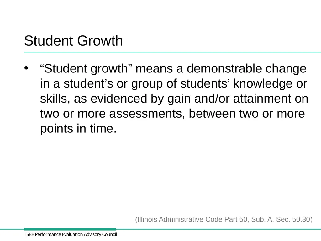 Student Growth Administrator’s Academy Retraining - slide 3 of 34