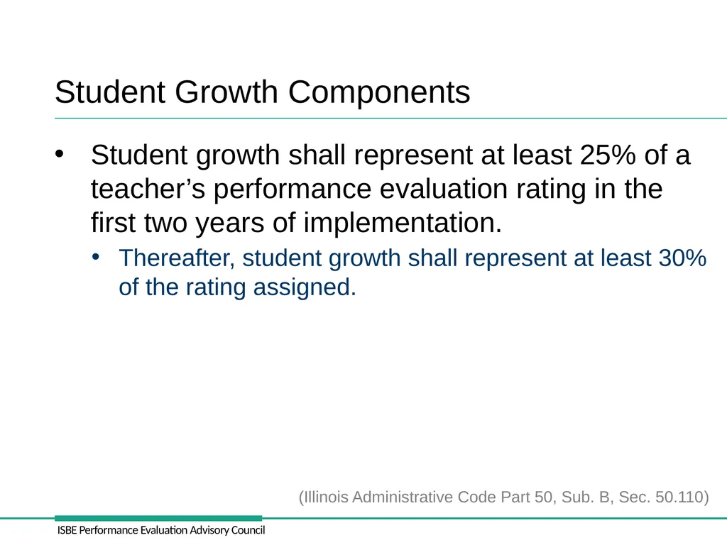 Student Growth Administrator’s Academy Retraining - slide 4 of 34