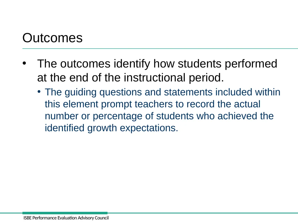 Student Growth Administrator’s Academy Retraining - slide 23 of 34