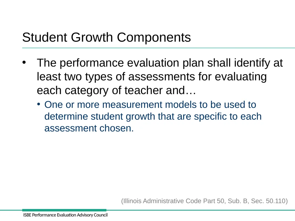 Student Growth Administrator’s Academy Retraining - slide 5 of 34