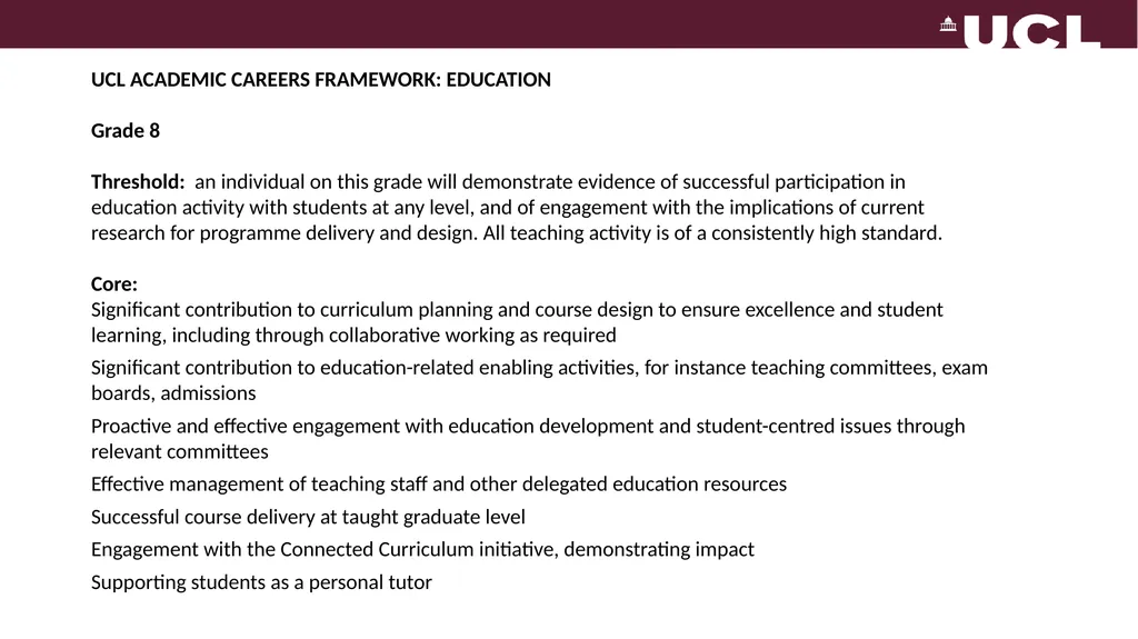 FACULTY OF BRAIN SCIENCES Early Career Staff - slide 10 of 11