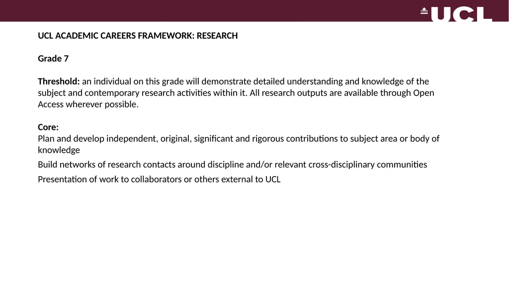 FACULTY OF BRAIN SCIENCES Early Career Staff - slide 5 of 11