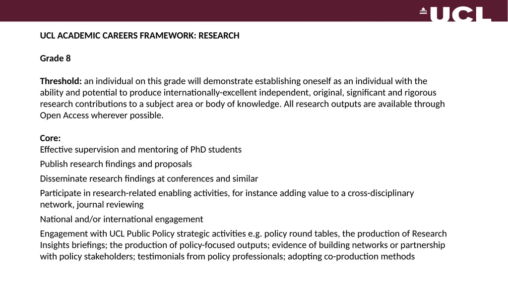 FACULTY OF BRAIN SCIENCES Early Career Staff - slide 6 of 11