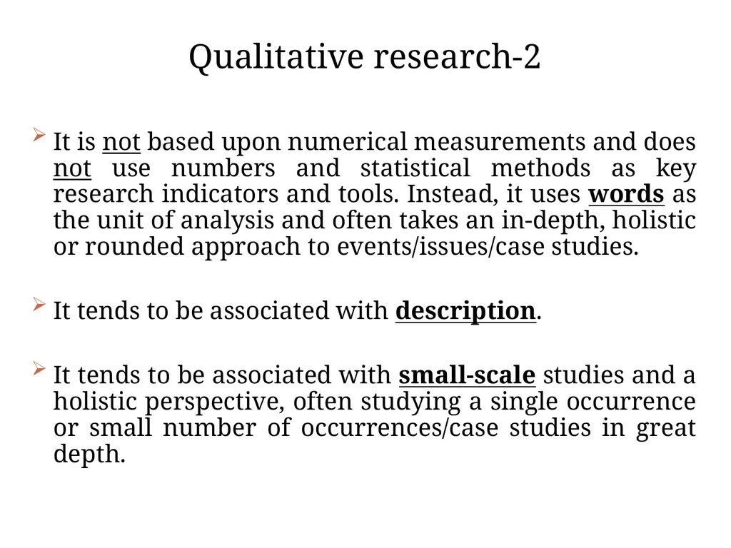 Research methodology Introduction: Approaches to - slide 11 of 20