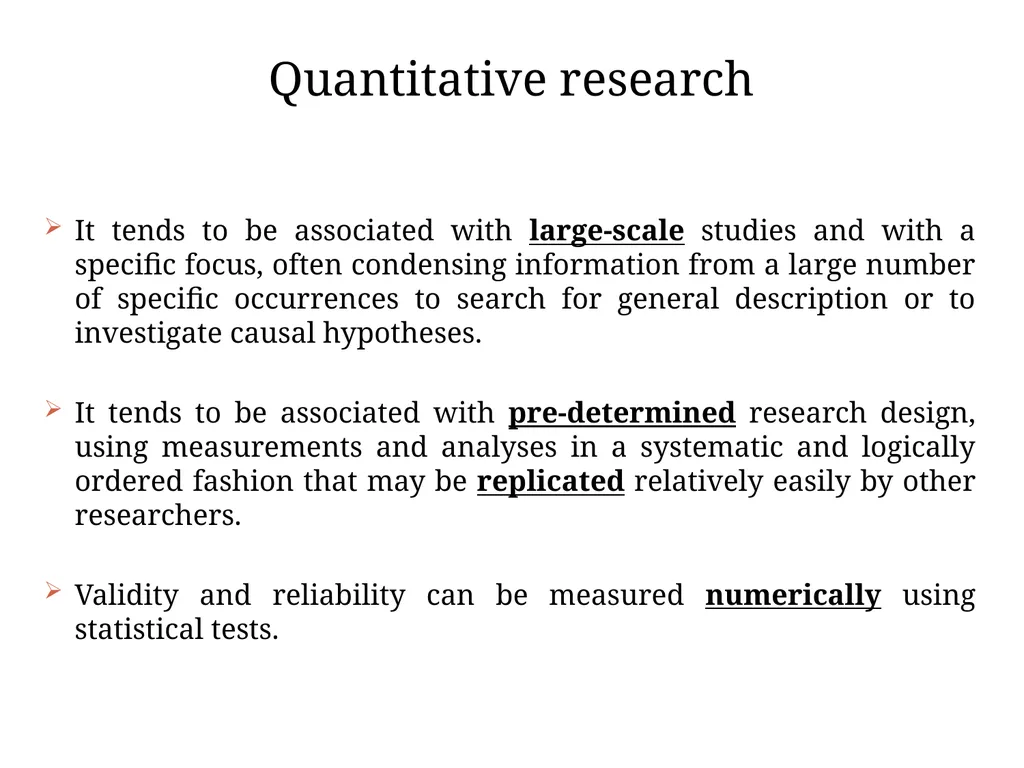 Research methodology Introduction: Approaches to - slide 9 of 20