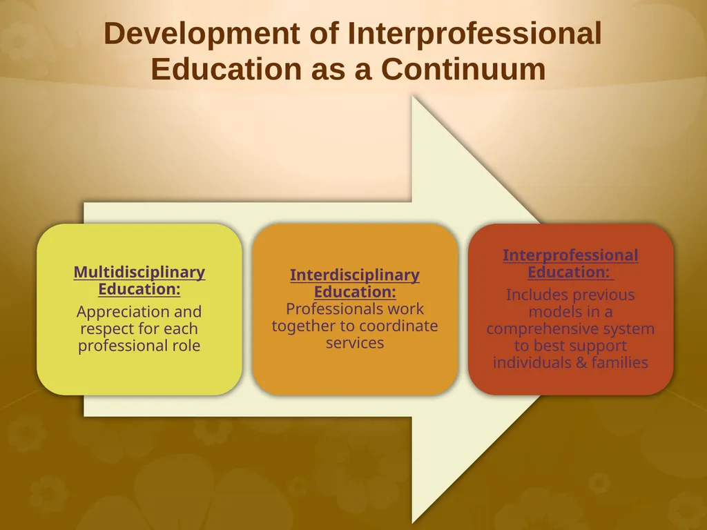 Interprofessional Education Introduction - slide 6 of 16