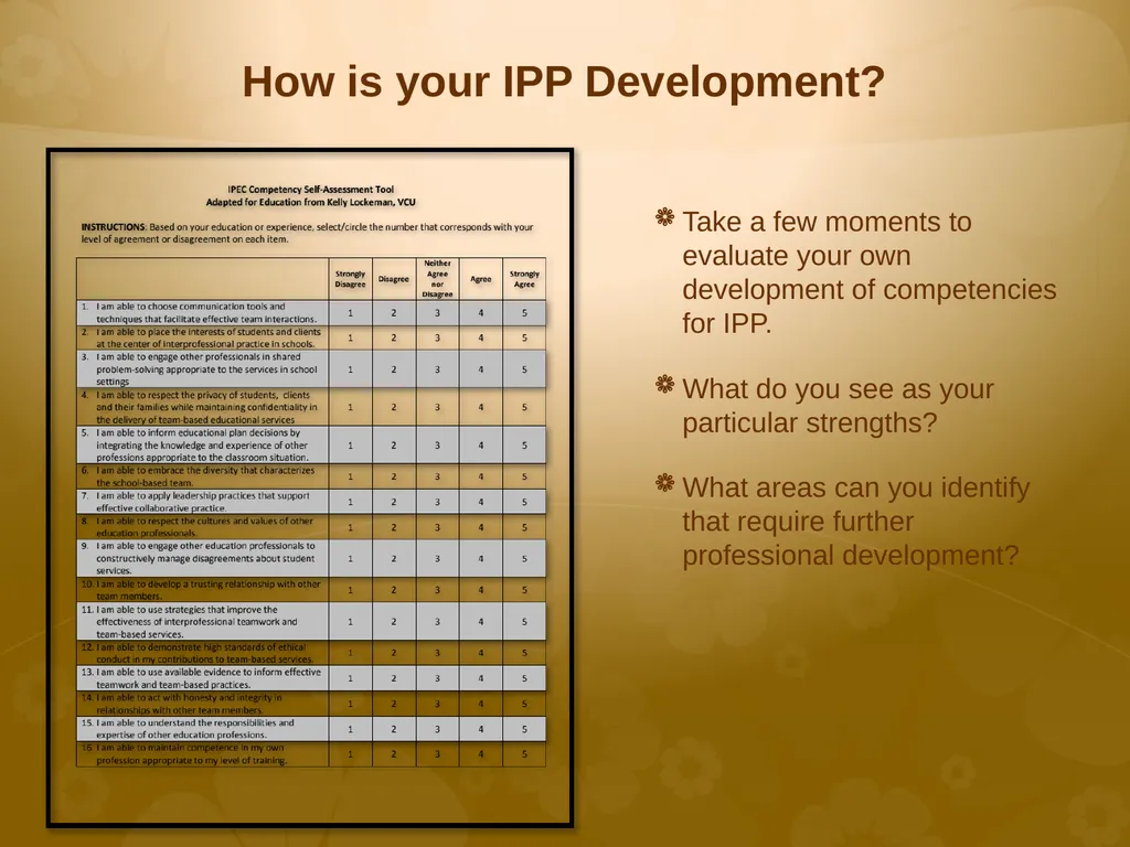 Interprofessional Education Introduction - slide 9 of 16