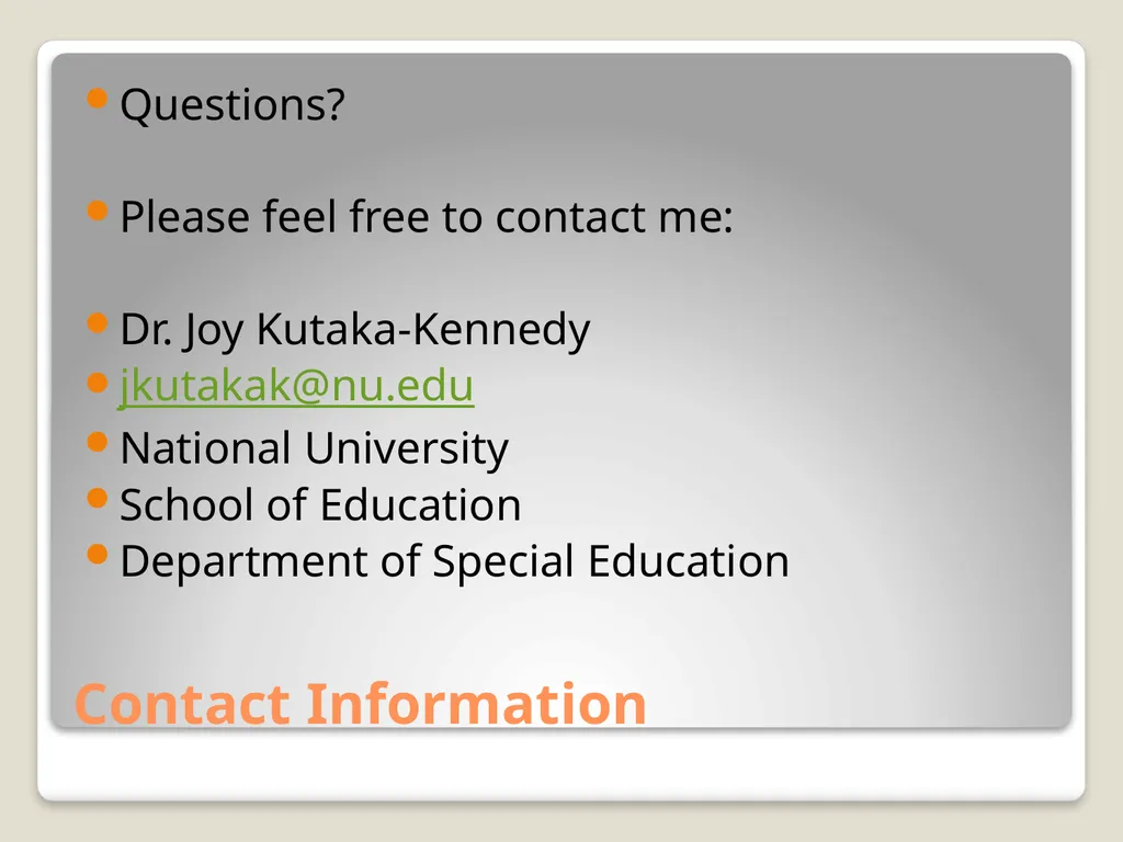 Collaboration and Rigorous Assessment: Group Work - slide 12 of 12