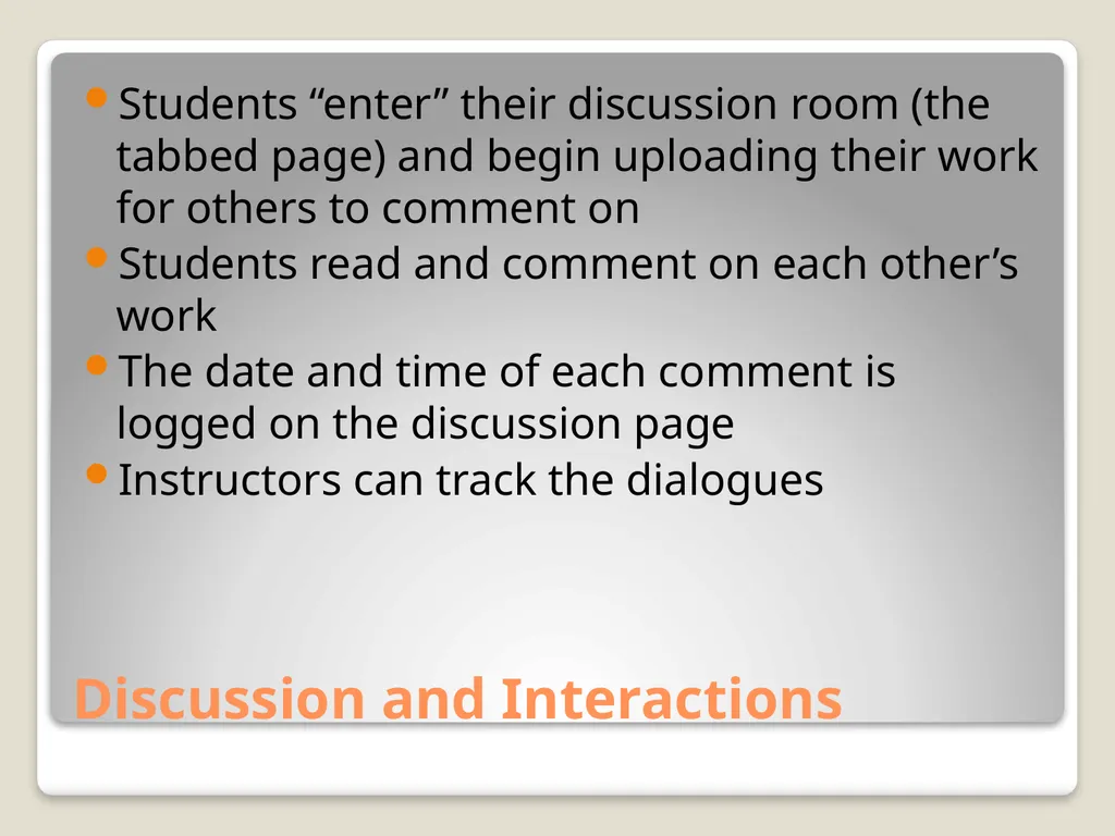 Collaboration and Rigorous Assessment: Group Work - slide 10 of 12