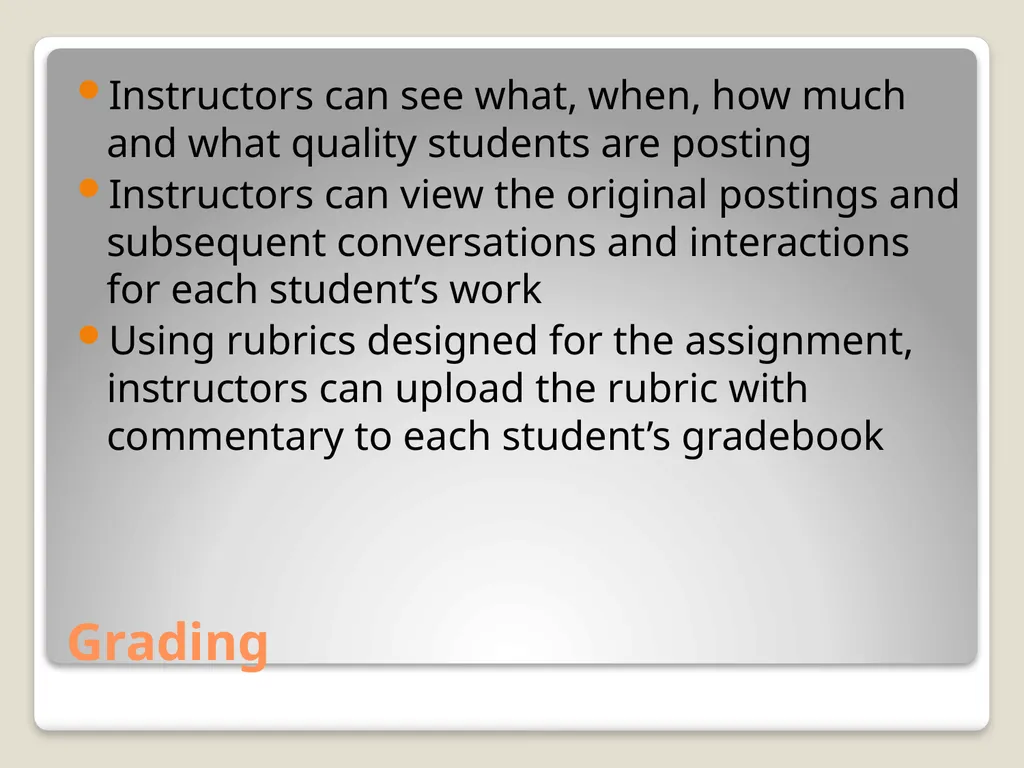 Collaboration and Rigorous Assessment: Group Work - slide 11 of 12