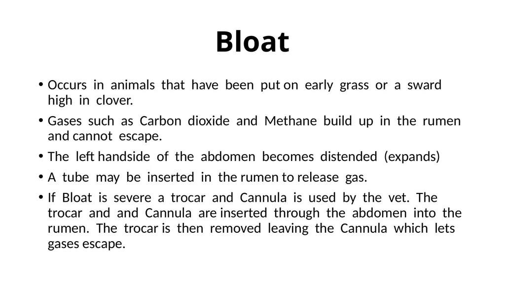 The Digestive System Ruminant Animals Monogastric - slide 11 of 22