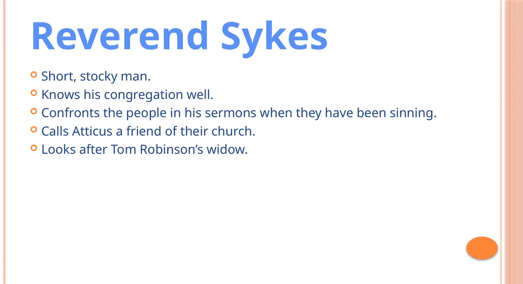 TO KILL A MOCKINGBIRD Part II Chapter 12 - slide 5 of 19