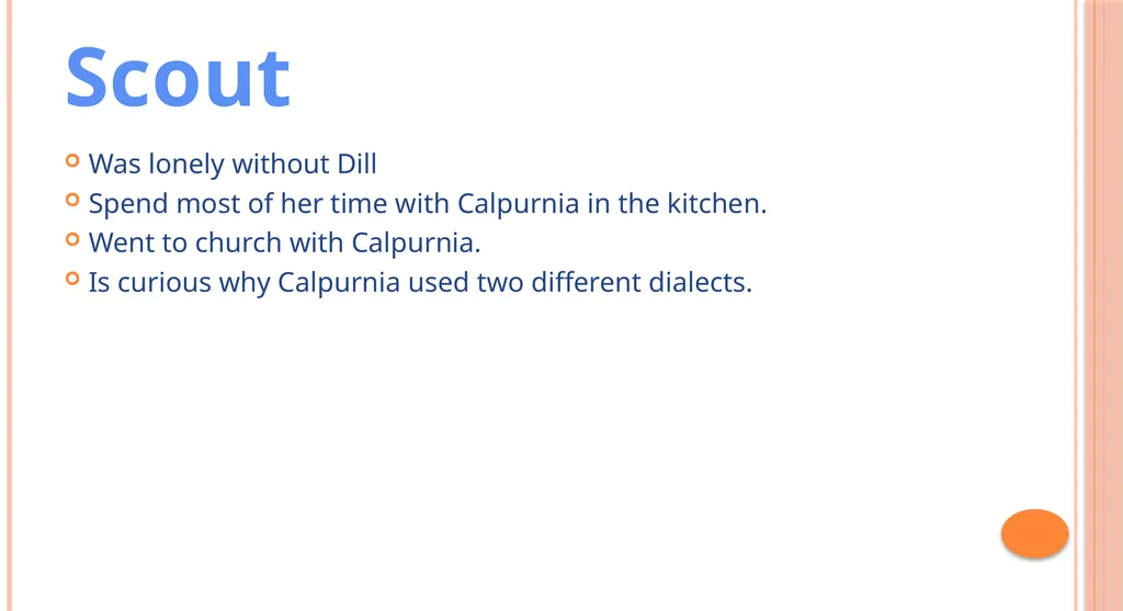 TO KILL A MOCKINGBIRD Part II Chapter 12 - slide 7 of 19