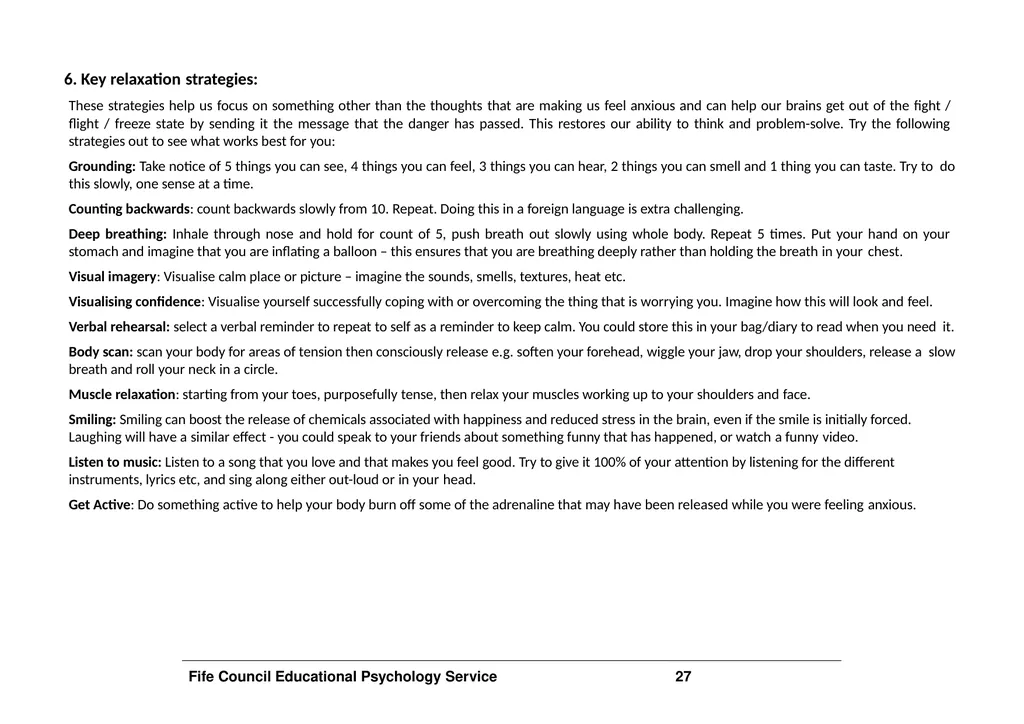 Anxiety is normal – learn how to control it. - slide 27 of 38