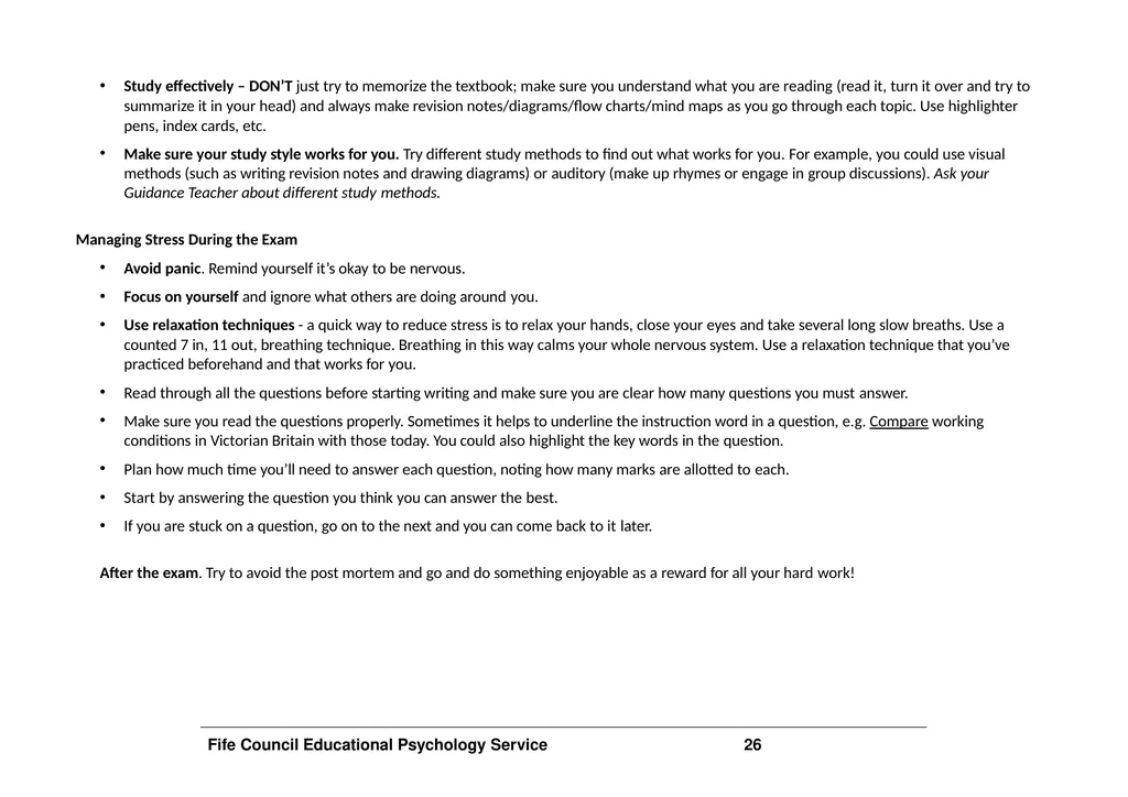 Anxiety is normal – learn how to control it. - slide 26 of 38