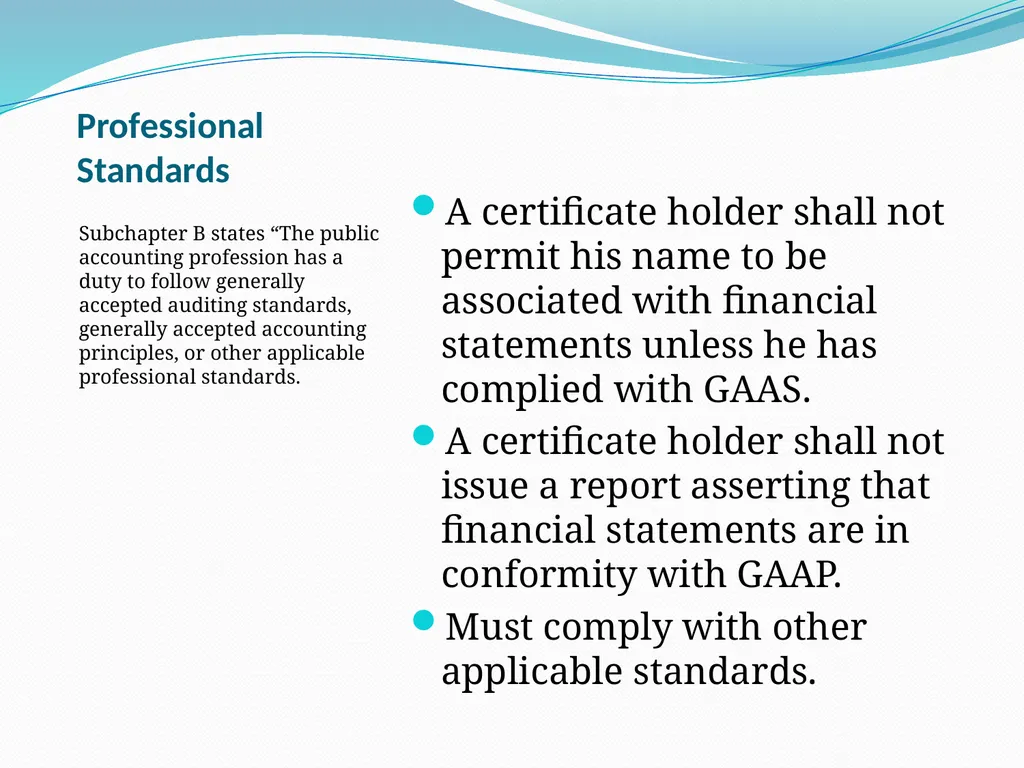 The CPA’s Guide to Ethical Behavior By Jolene A. - slide 22 of 39