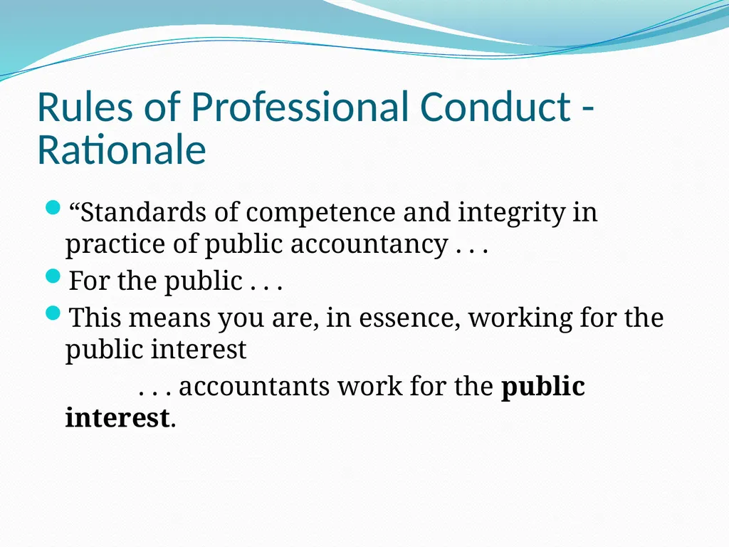 The CPA’s Guide to Ethical Behavior By Jolene A. - slide 20 of 39