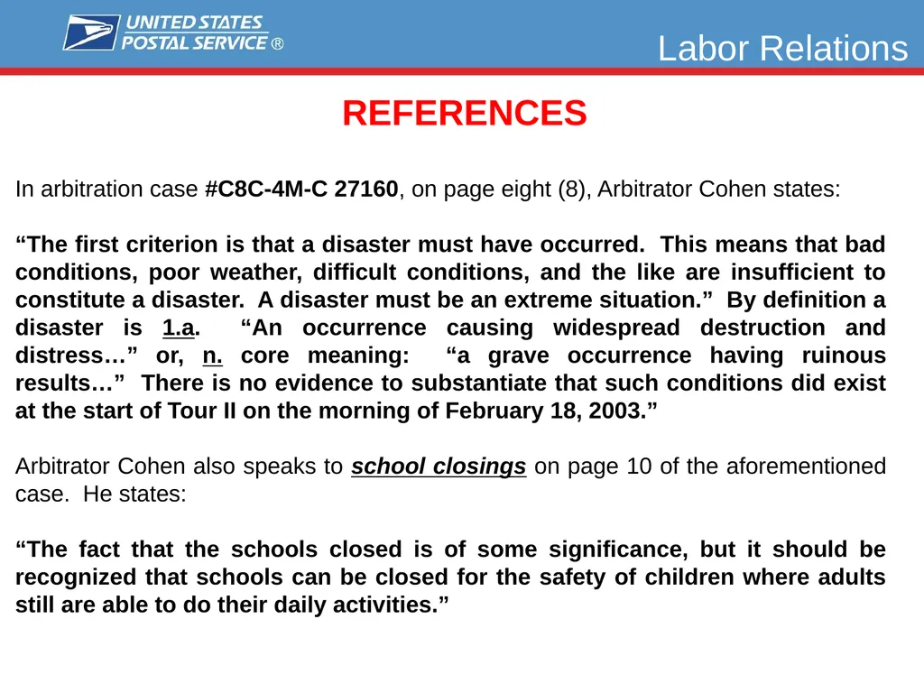 Labor Relations 1 Lunch with Labor Relations Labor - slide 22 of 30