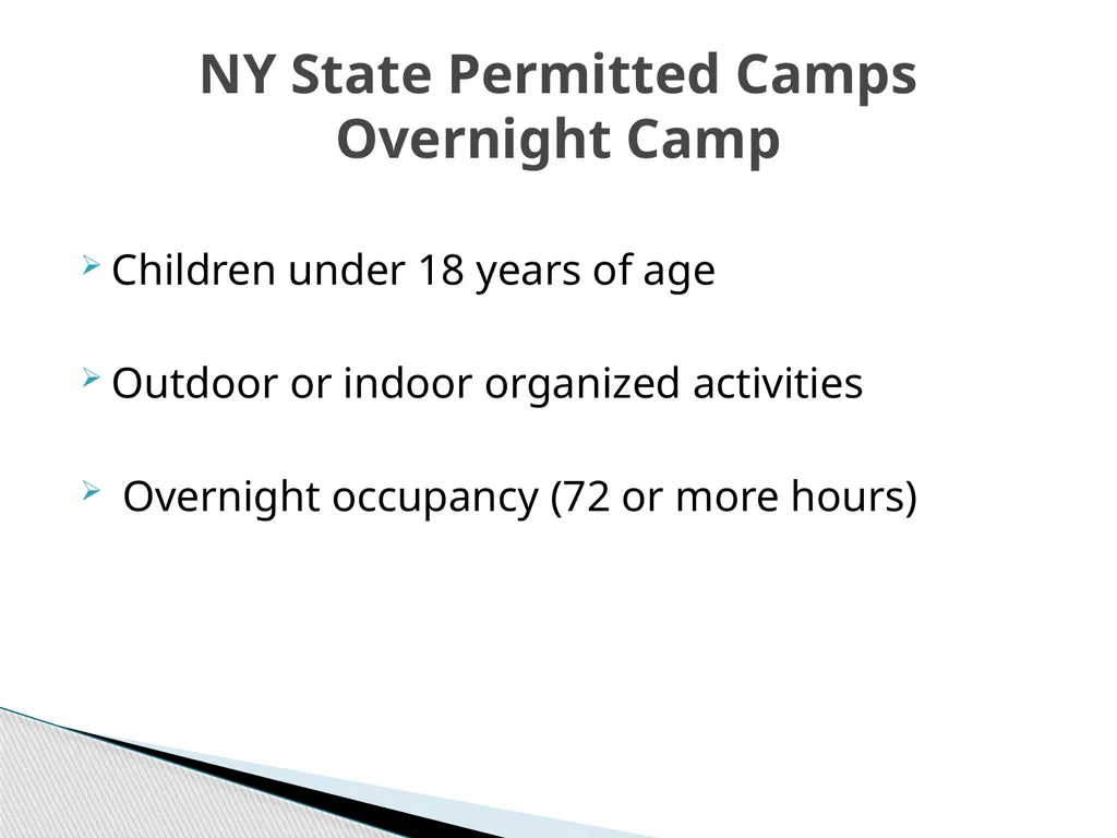 RIT Summer Camp Guidelines Melinda Ward Jody Nolan - slide 6 of 14