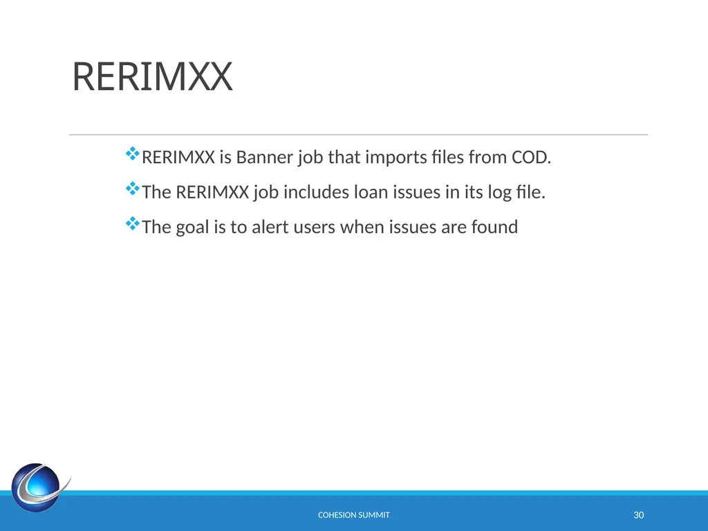 Creative Tips using Automic William E. Branch, - slide 30 of 35
