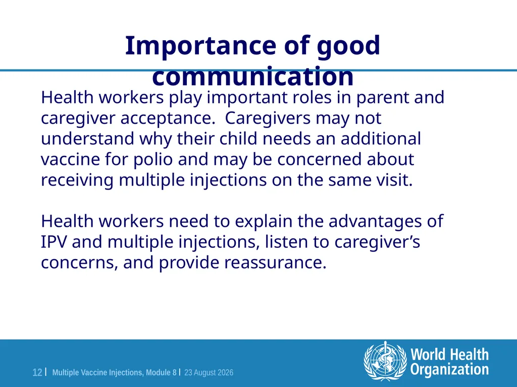 Module 8 Safety and acceptability of multiple - slide 12 of 20
