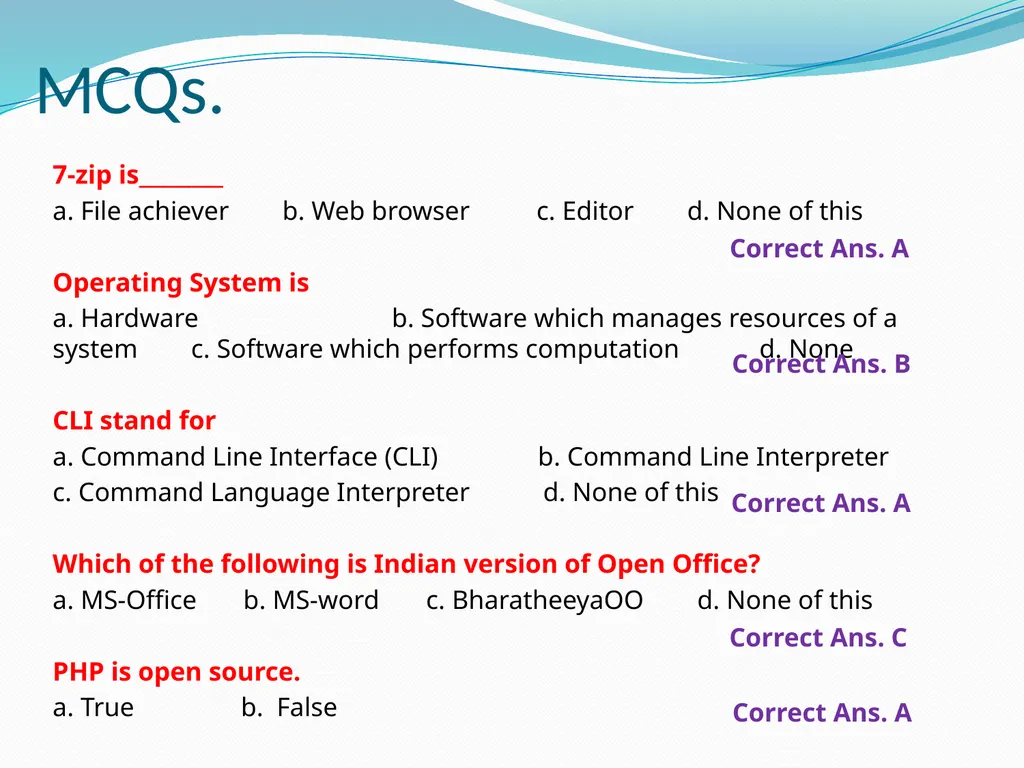 Unit - I Introduction to Computer Developed by Mr. - slide 49 of 49