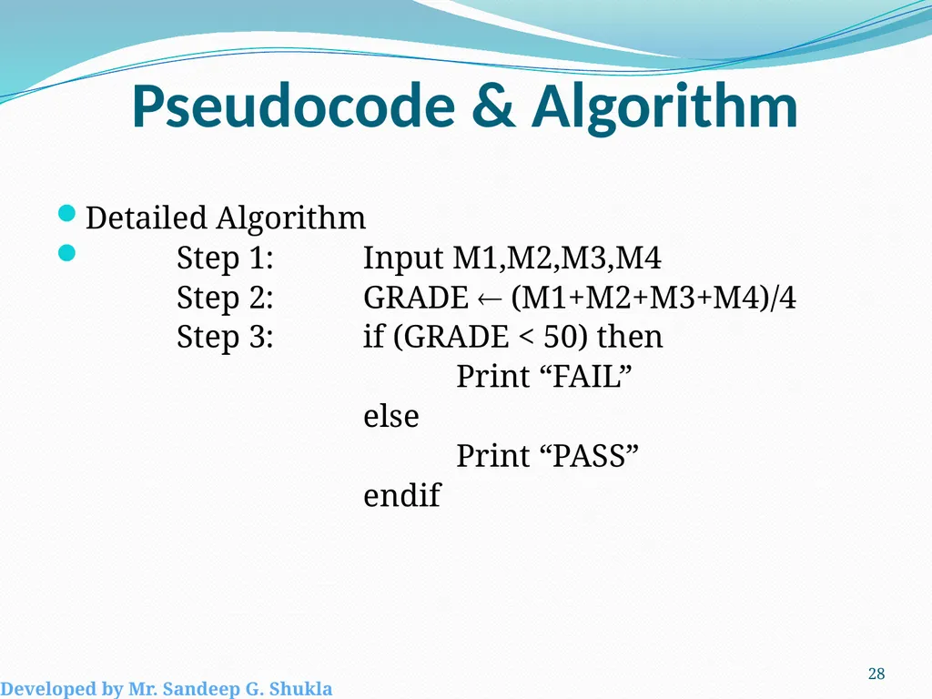 Unit - I Introduction to Computer Developed by Mr. - slide 28 of 49