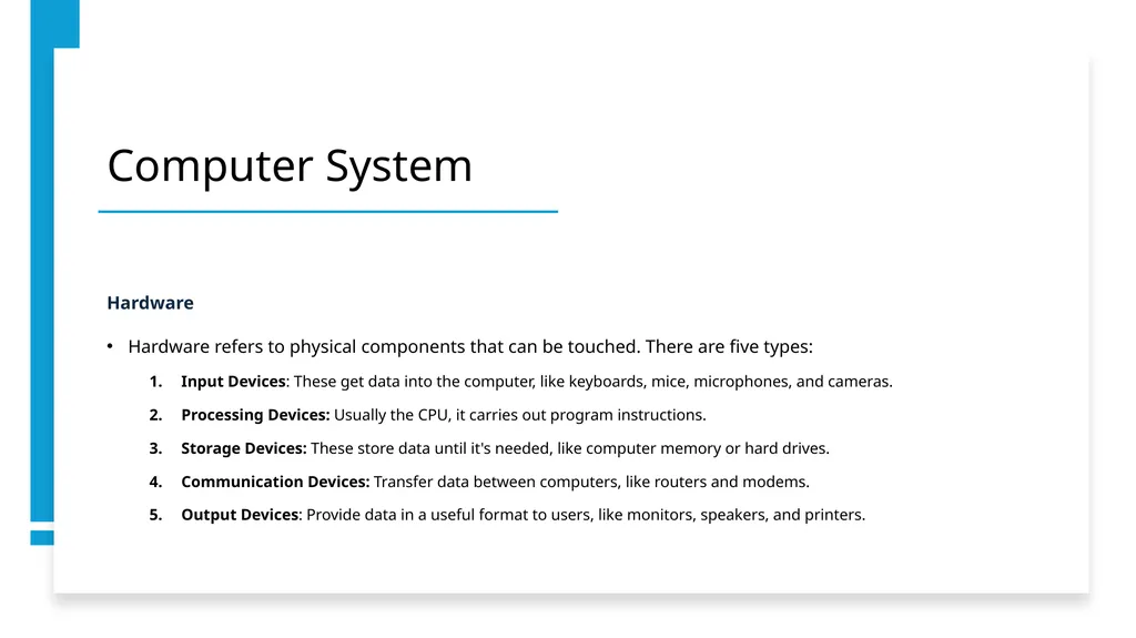 Computer Fundamentals مرحلة اولى Introduction to - slide 12 of 24